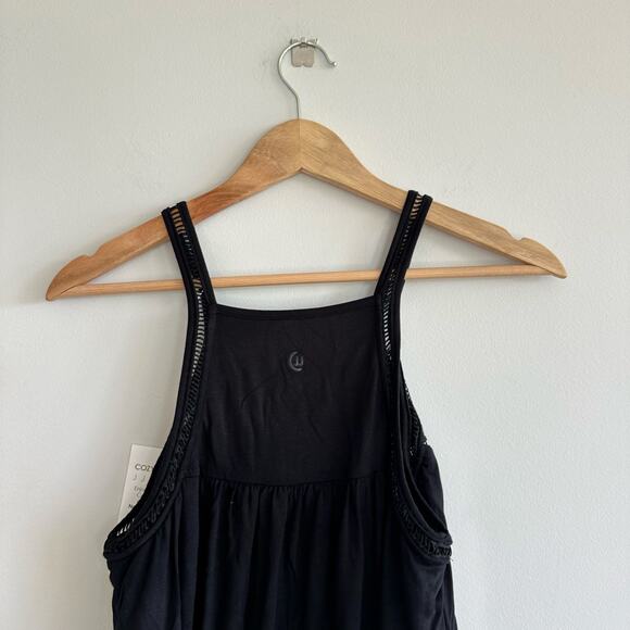 JJ Winks Wine Down Tank Top with Built-In Light Hug Black L NWT - Picture 7 of 9